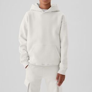 GAP Kids Cream Hoodie & Jogger Set | VintageSoft Relaxed Fit | NWT | Girl’s S